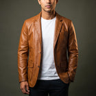 Anselm Tailored Leather Jacket