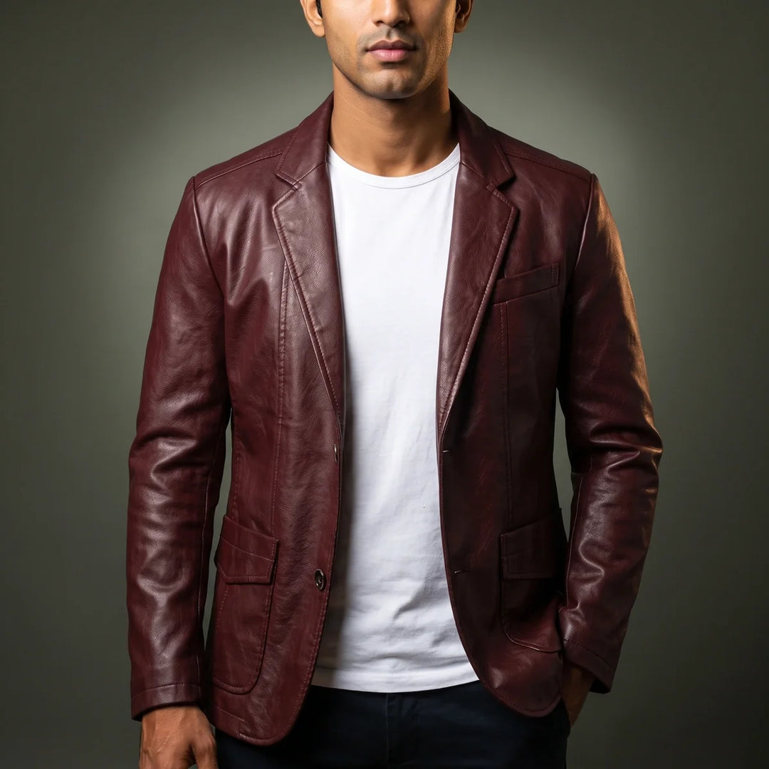 Anselm Tailored Leather Jacket