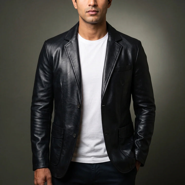 Anselm Tailored Leather Jacket