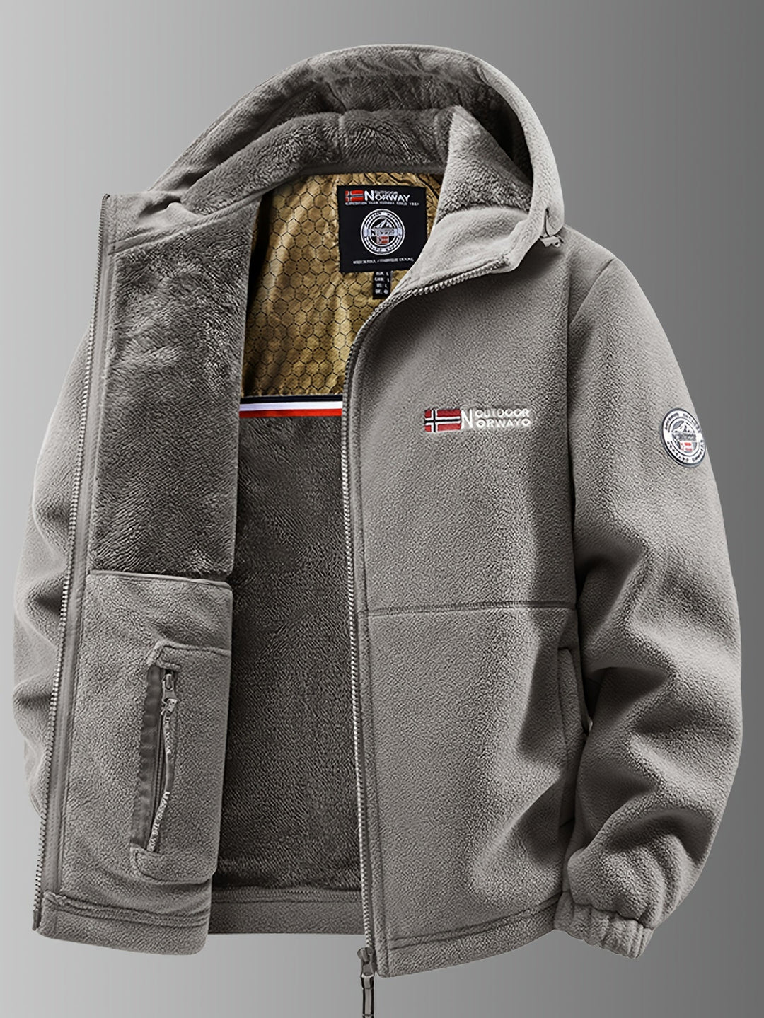NATHANIEL - Thermal Fleece Winter Jacket