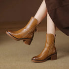Freya | Leather Ankle Boots That Elevate Your Everyday Look