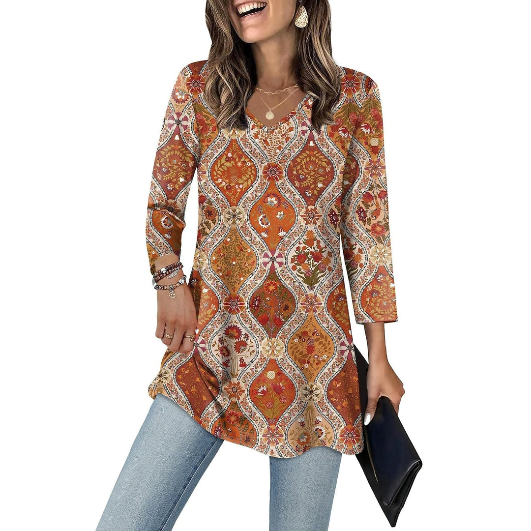 Casual Tunic with Loose Sleeves for Women