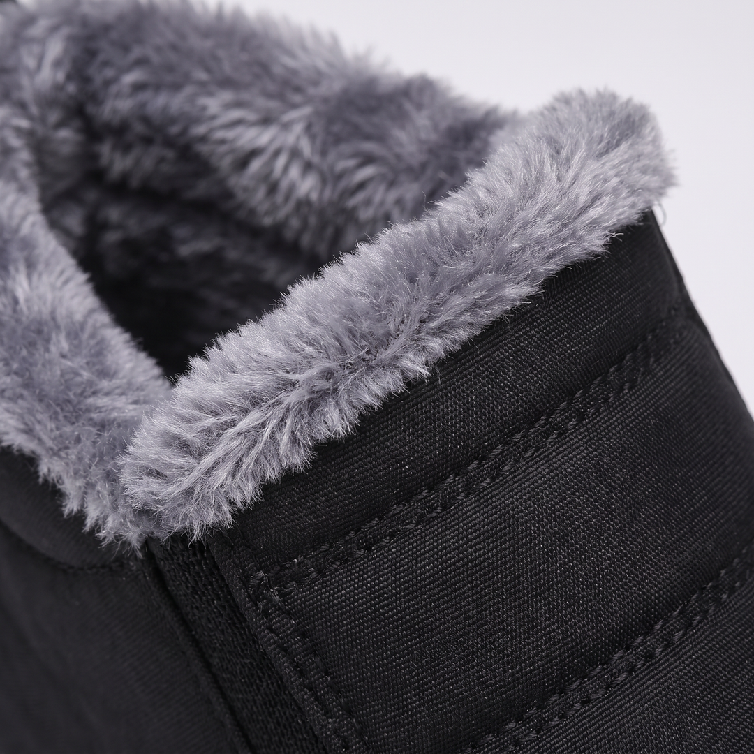 Josephine | Waterproof Quilted Winter Walking Snow Boots With Fleece Lining