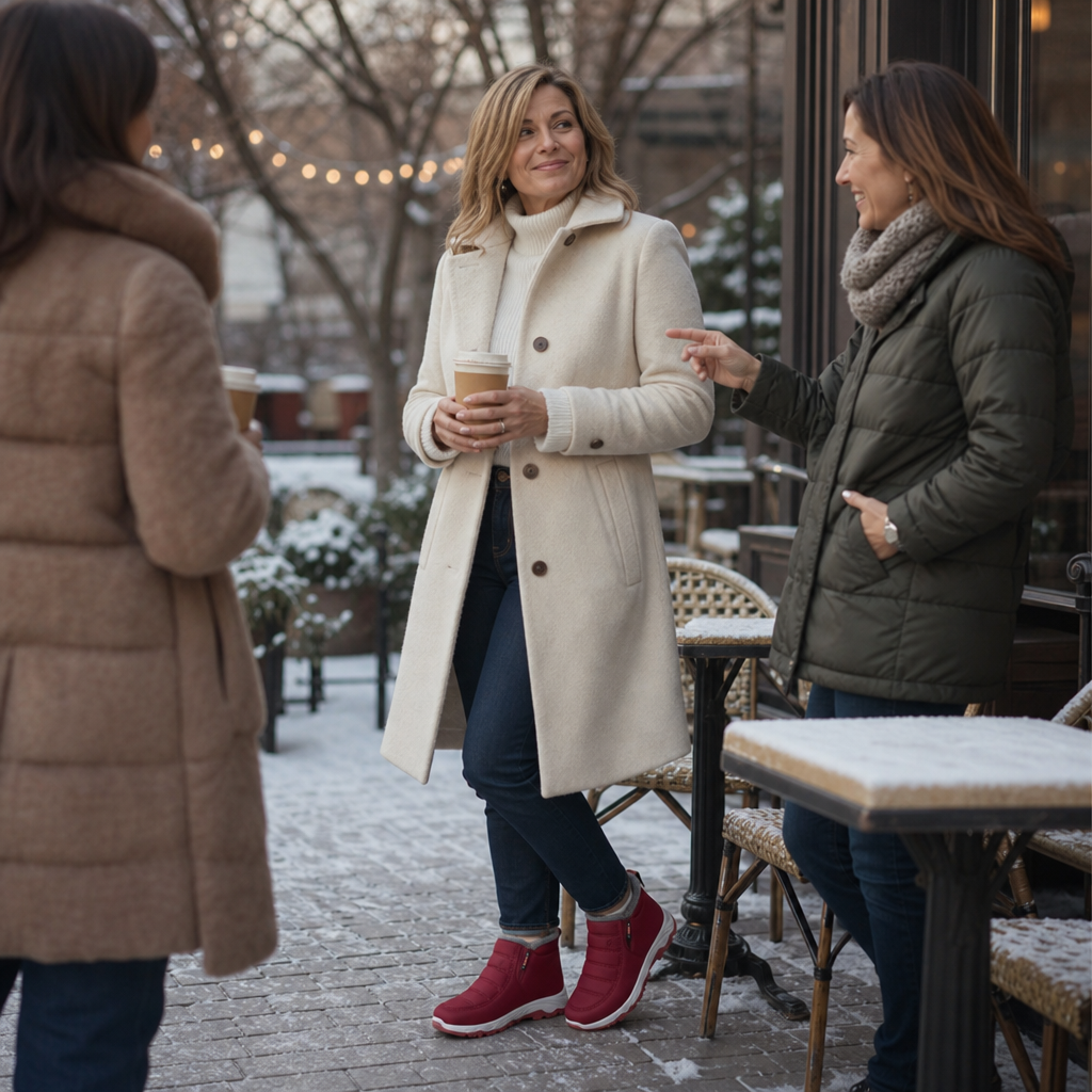 Bethany | Warm And Waterproof Fur Lined Ankle Boots