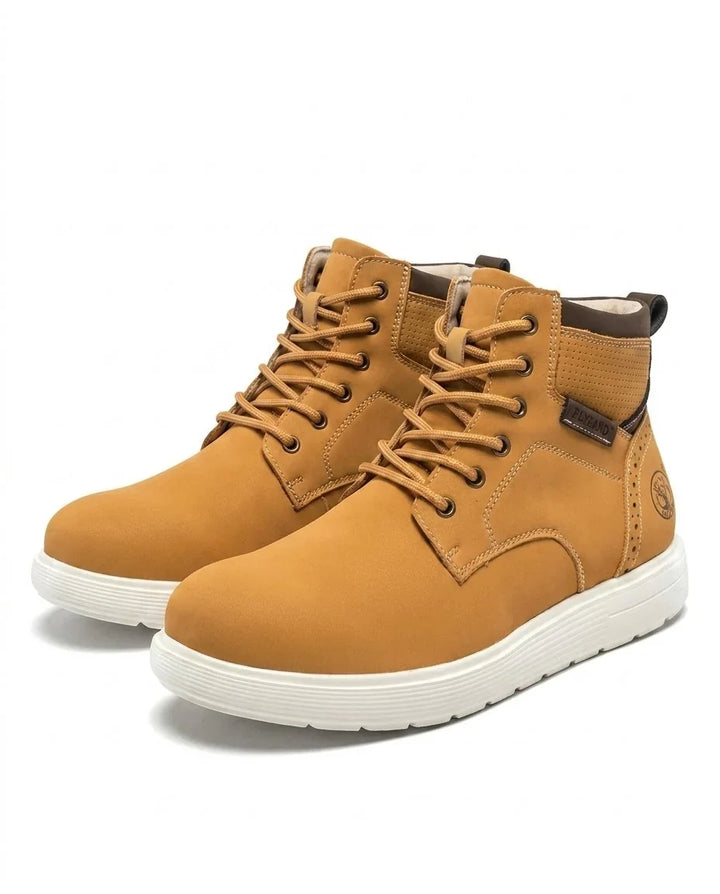Boots For Men | Lace-Up Nubuck Leather Work