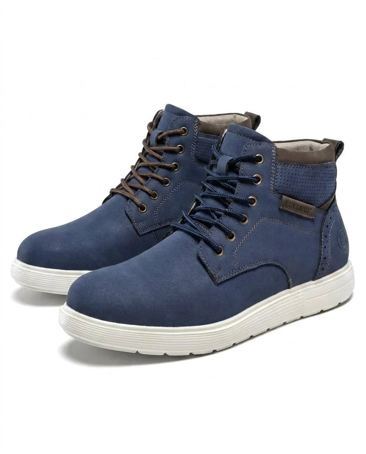 Boots For Men | Lace-Up Nubuck Leather Work