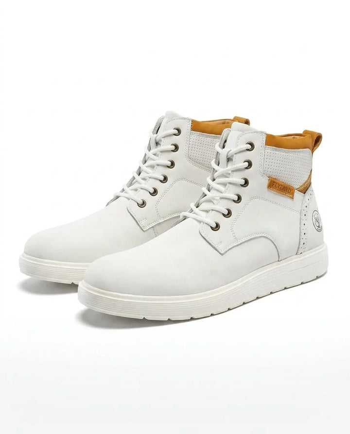 Boots For Men | Lace-Up Nubuck Leather Work