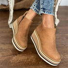 Boots For Women | Wedge Platform Zip Ankle
