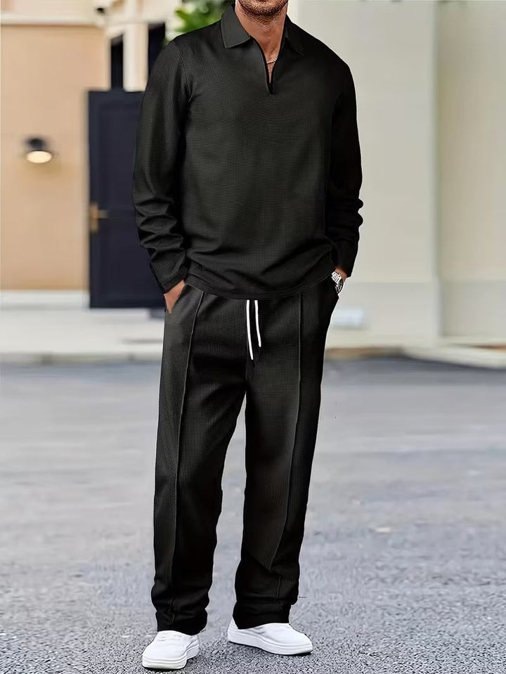 Alfie | Classic Zip Sweater and Pant Set