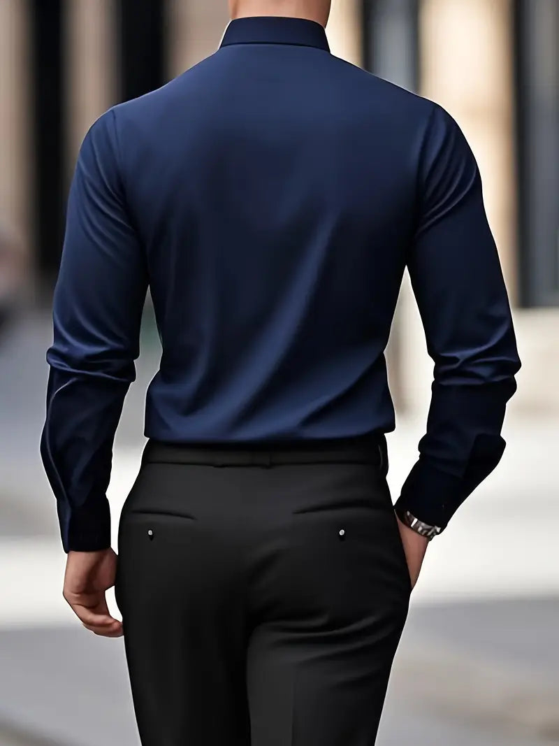 Men’s Dress Shirt | Long Sleeve Button Down