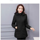 Camila | Women's Puffer Coat with Hood and Zipper