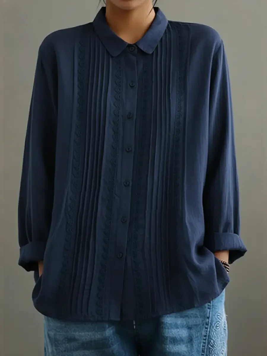 PATCHESSA - Elegant Patchwork Blouse