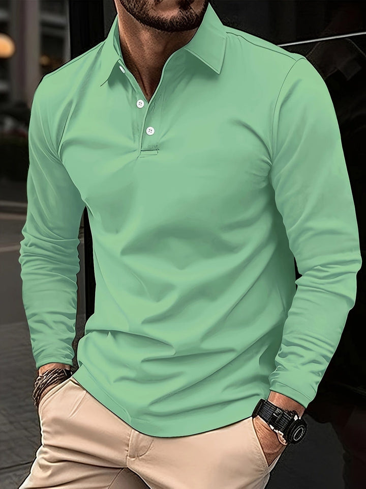 Long Sleeve Polo - Théo