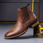 William | Classic And Comfortable Leather Boots with Refined Vintage Appeal