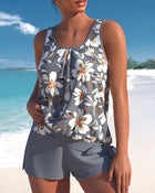 Women’s Tankini Swimsuit Two Piece Set