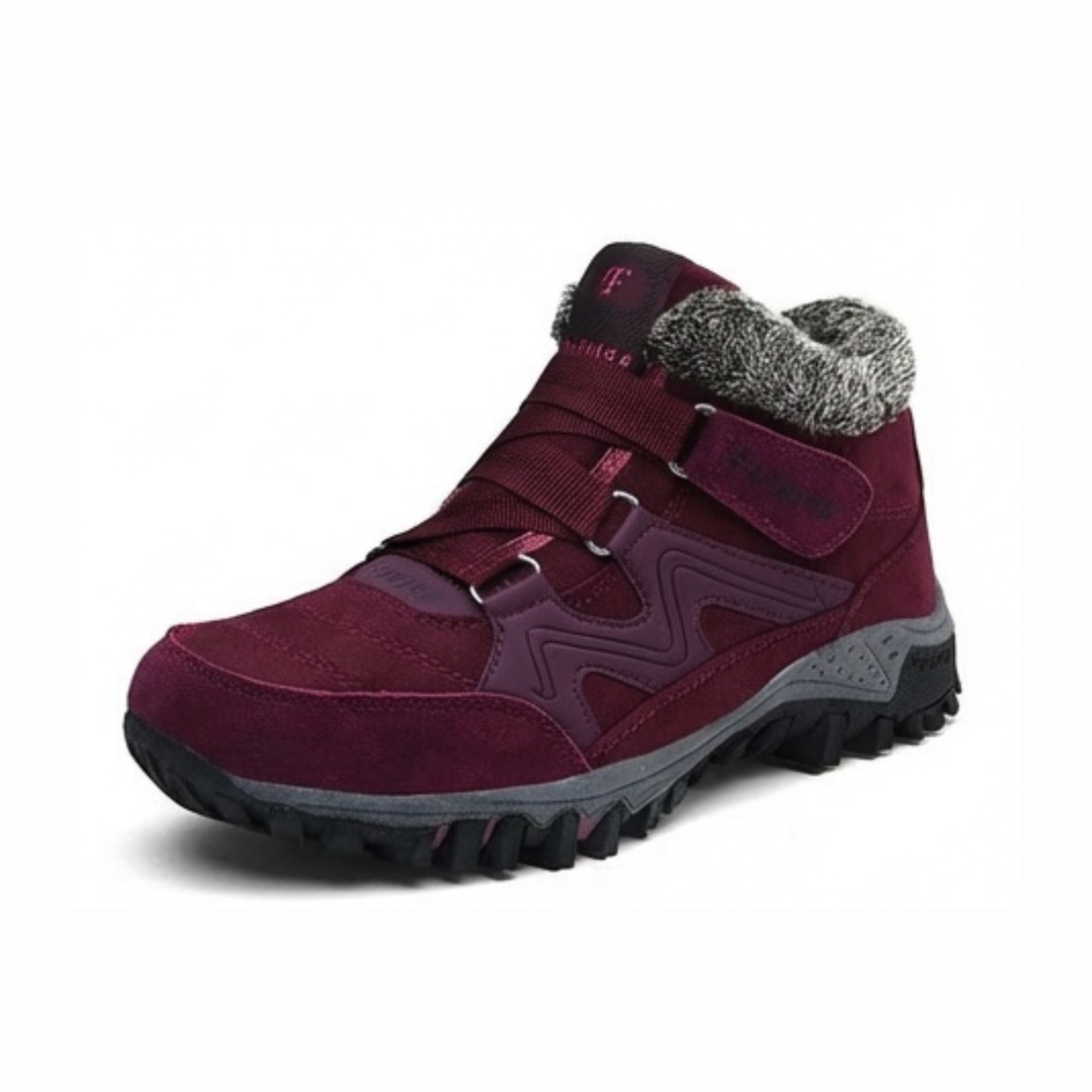 Natalie | Warm And Comfy Fur Lined Ankle Boots