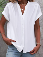 Sophie | Women’s V-Neck Button Front Blouse