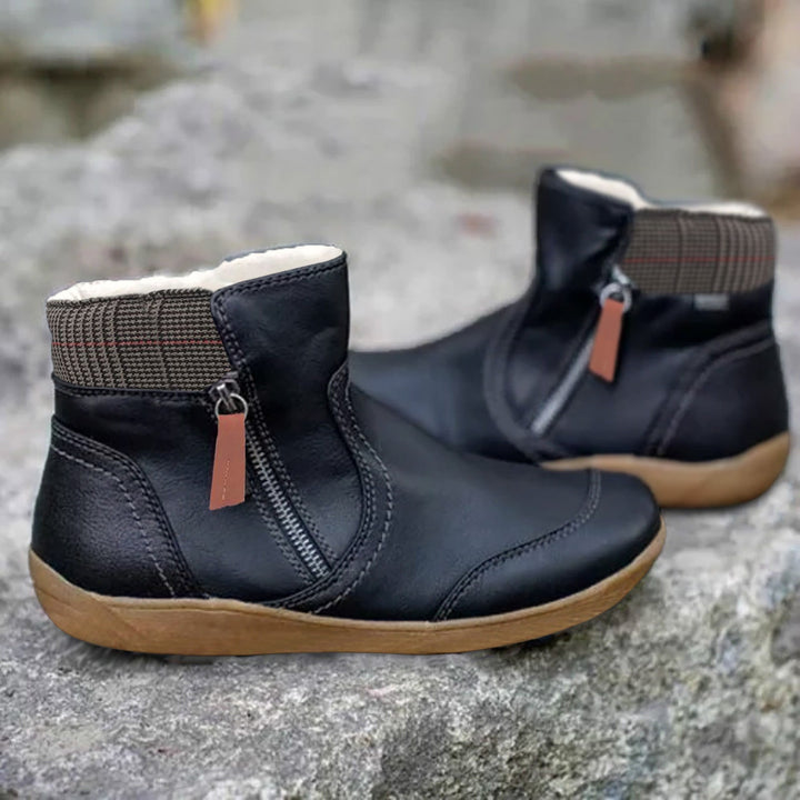 Amelia | Waterproof Orthopedic Leather Boots