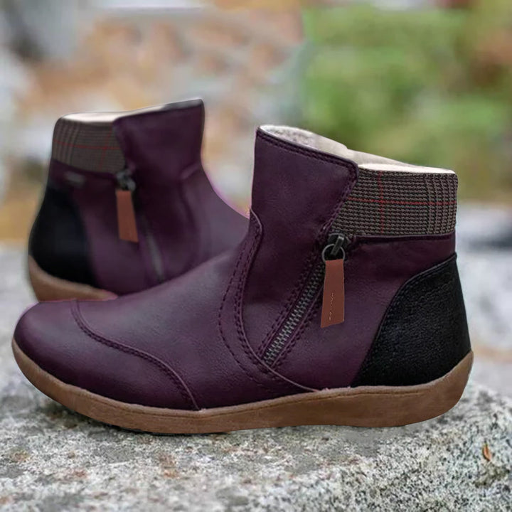 Amelia | Waterproof Orthopedic Leather Boots