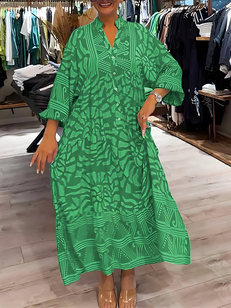 SELVIANNE - Artistic Print Dress