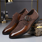 Dress Shoes For Men | Midi Monk Strap Buckle Leather