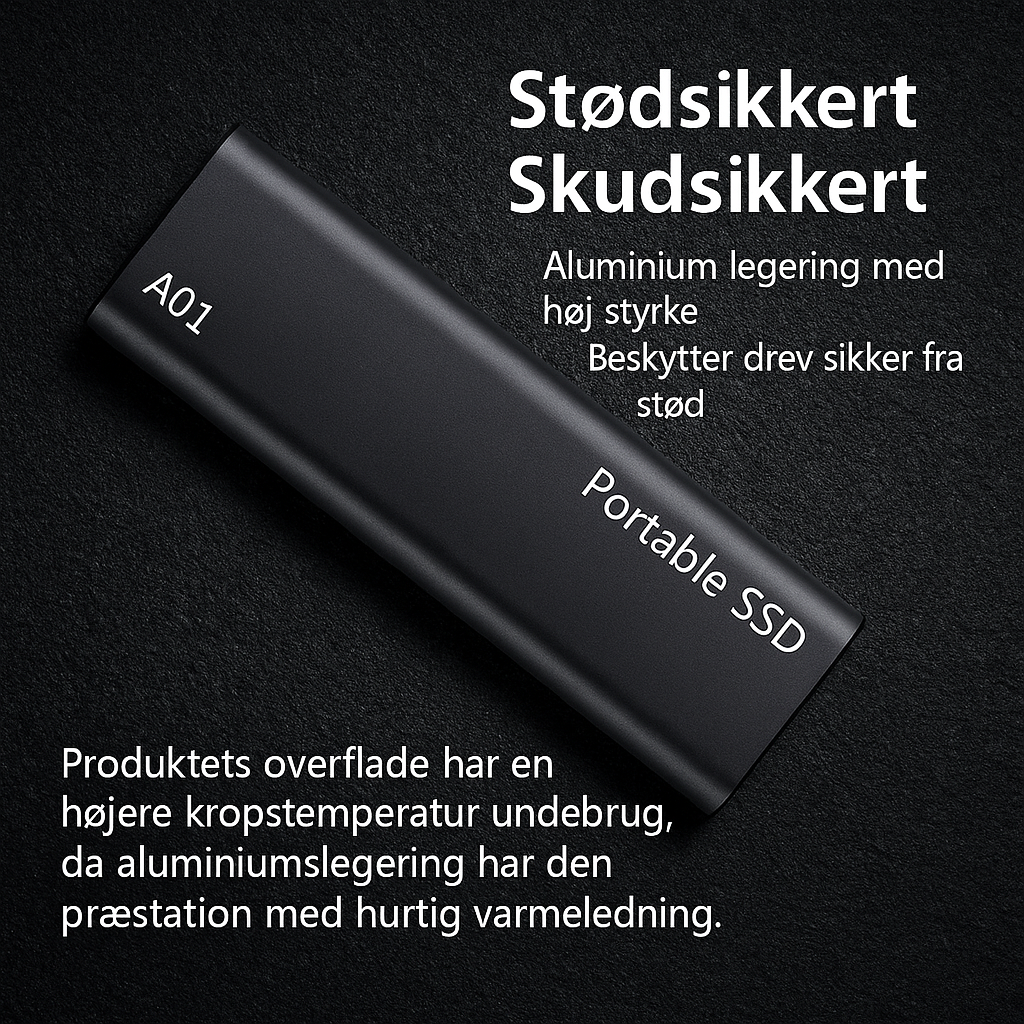 DriveBox | Compact 4 TB USB-C Storage for Work &amp; Travel