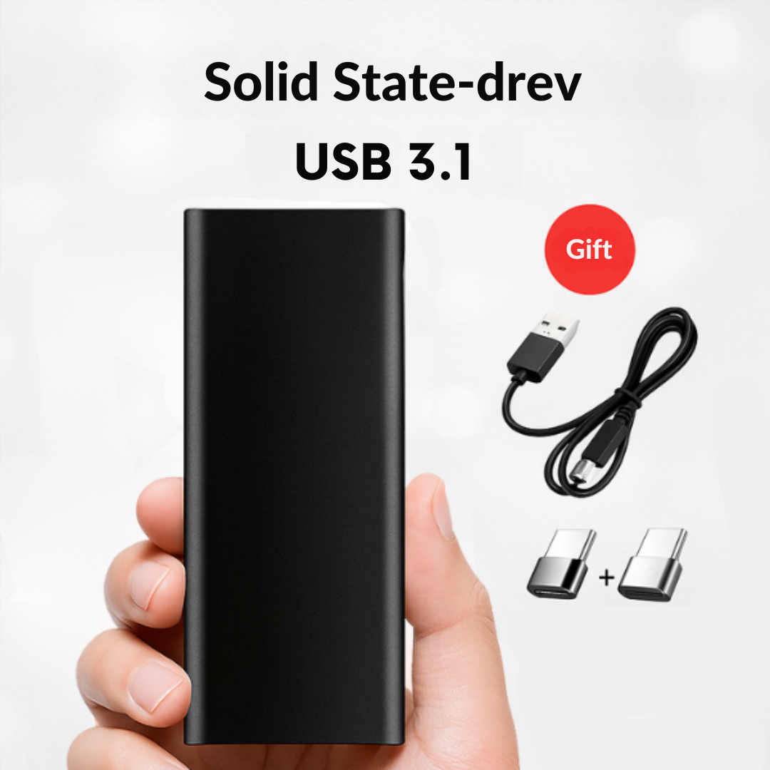 DriveBox | Compact 4 TB USB-C Storage for Work &amp; Travel