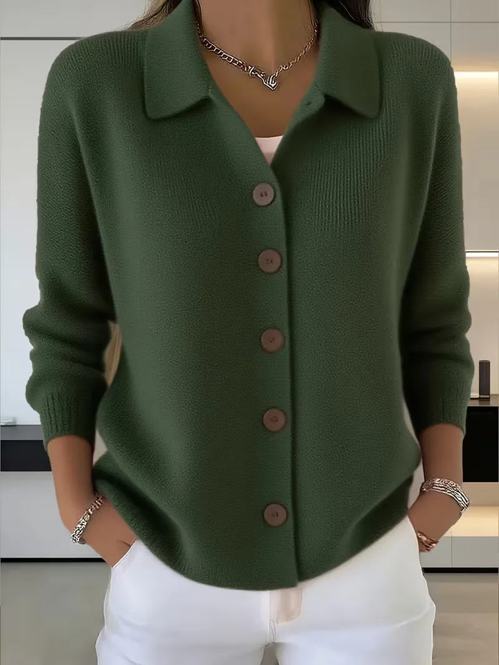 cardigan with V-neck