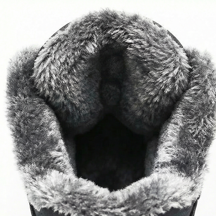 Natalie | Warm And Comfy Fur Lined Ankle Boots