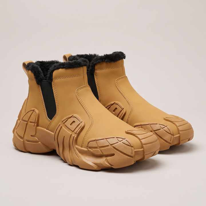 Harriet | Waterproof Fleece Lined Winter Snow Boots With Rugged Grip