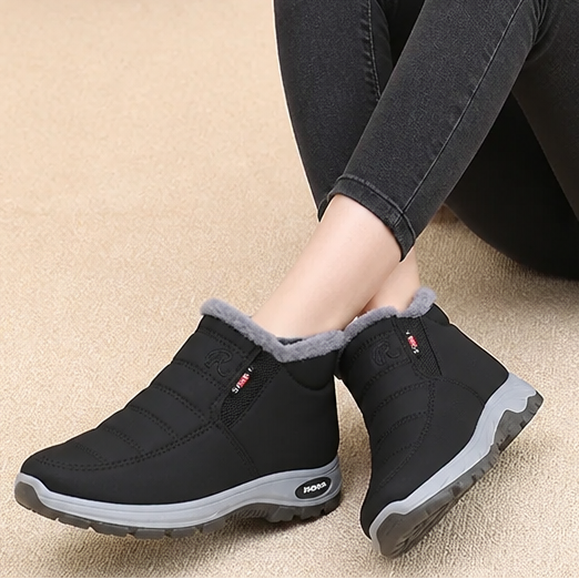 Bethany | Warm And Waterproof Fur Lined Ankle Boots