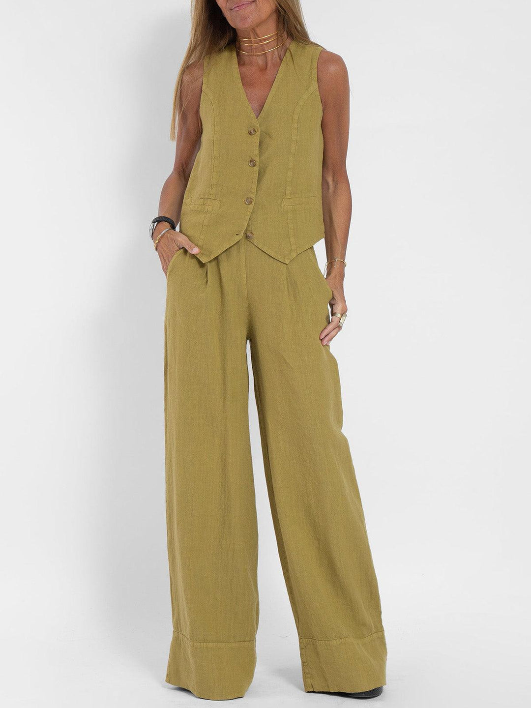 Nathalie Cotton Leisure Suit