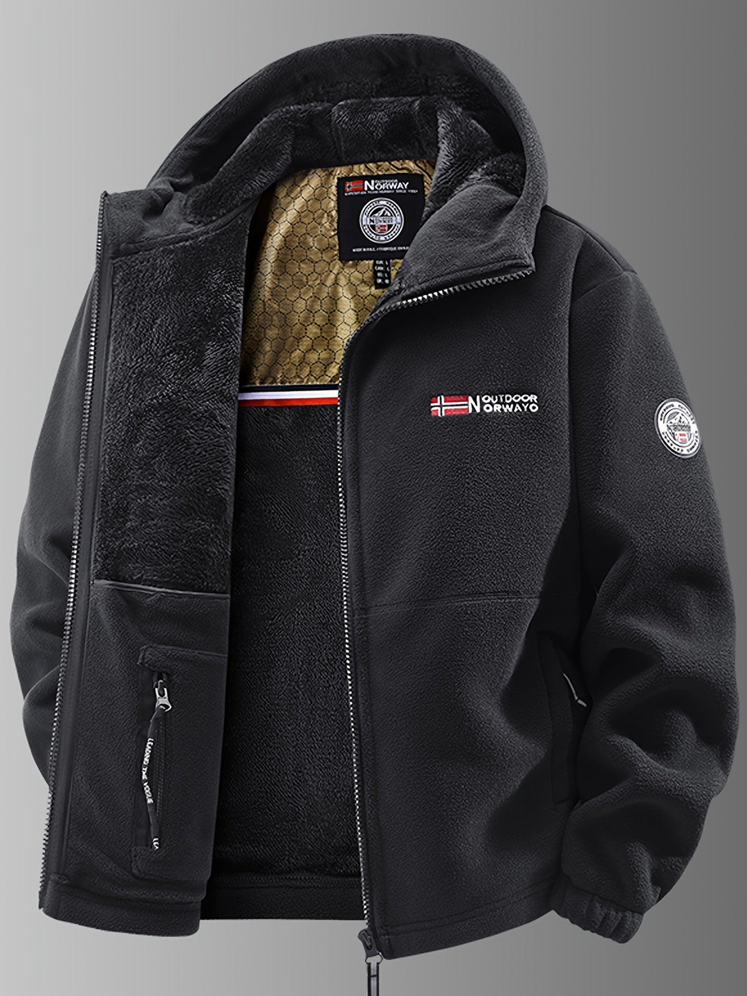 NATHANIEL - Thermal Fleece Winter Jacket