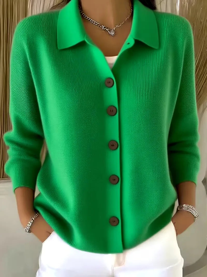 cardigan with V-neck