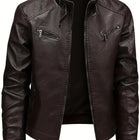 Tobias | Classic Stand-Collar Moto Jacket