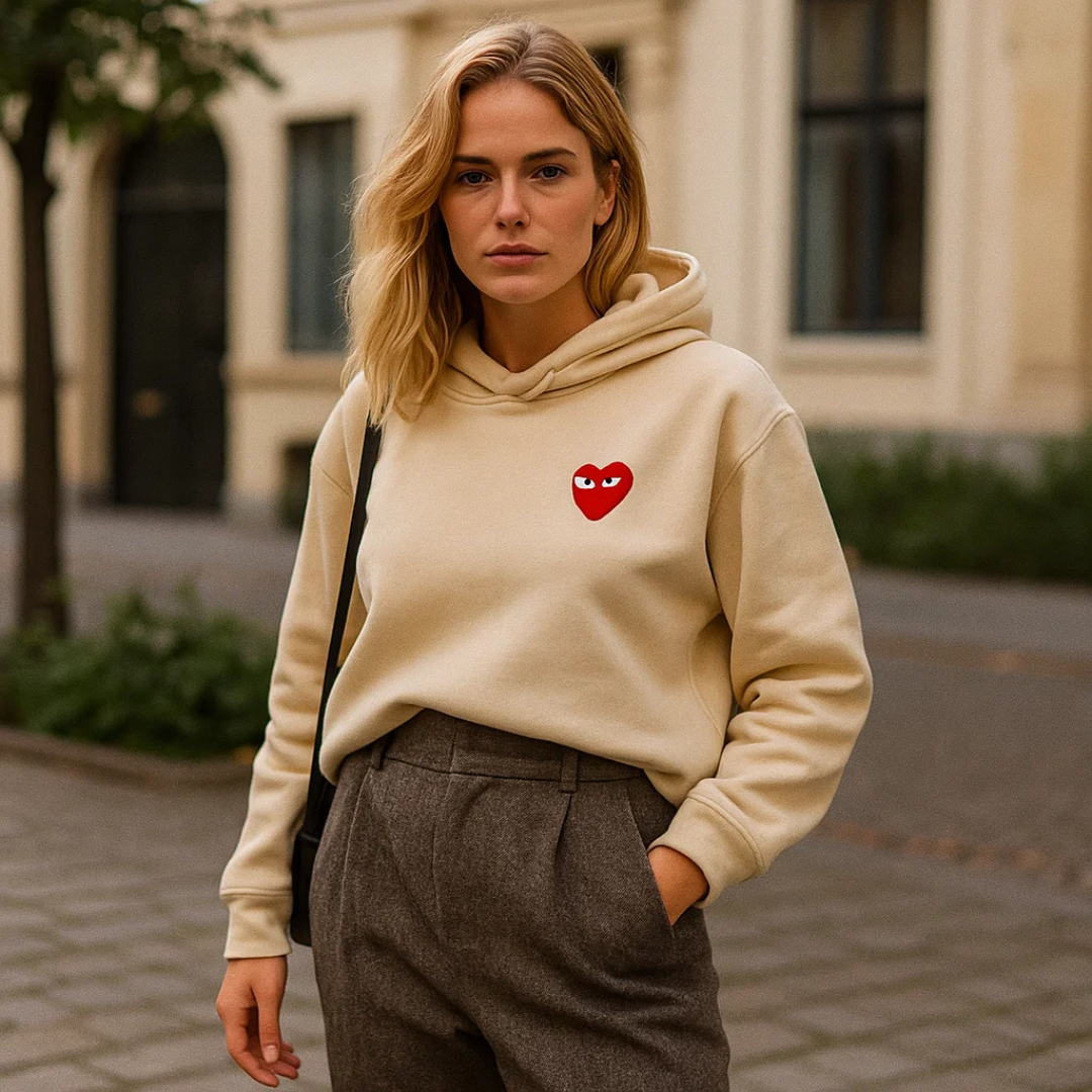 Elfa | Elegant Heart Sweater – Chic, Comfortable &amp; Stylish