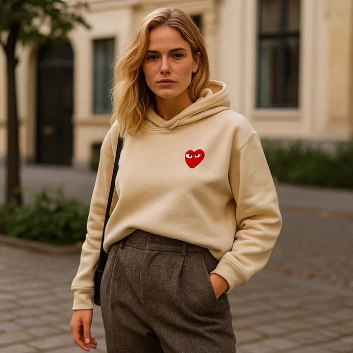 Elfa | Elegant Heart Sweater – Chic, Comfortable &amp; Stylish