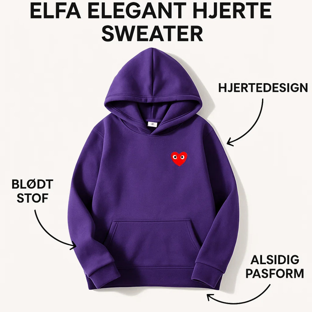 Elfa | Elegant Heart Sweater – Chic, Comfortable &amp; Stylish