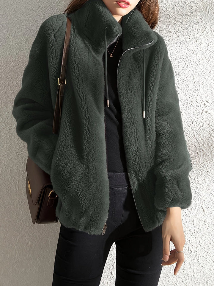 Ellen | Fleece Zip-Up Jacket for Women