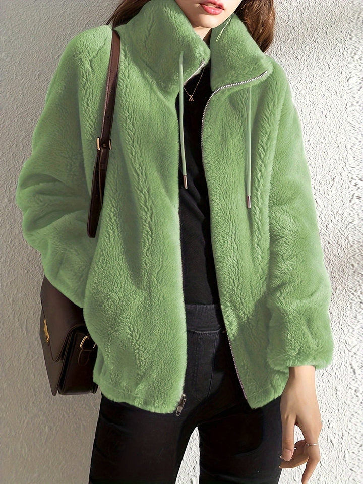Ellen | Fleece Zip-Up Jacket for Women