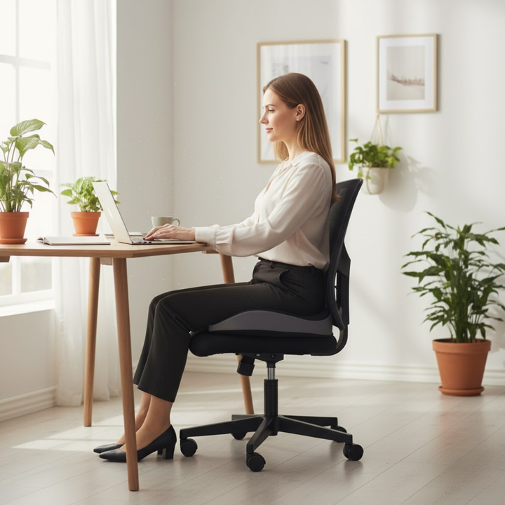 ErgoSit | Pain-relieving seat cushion for prolonged sitting