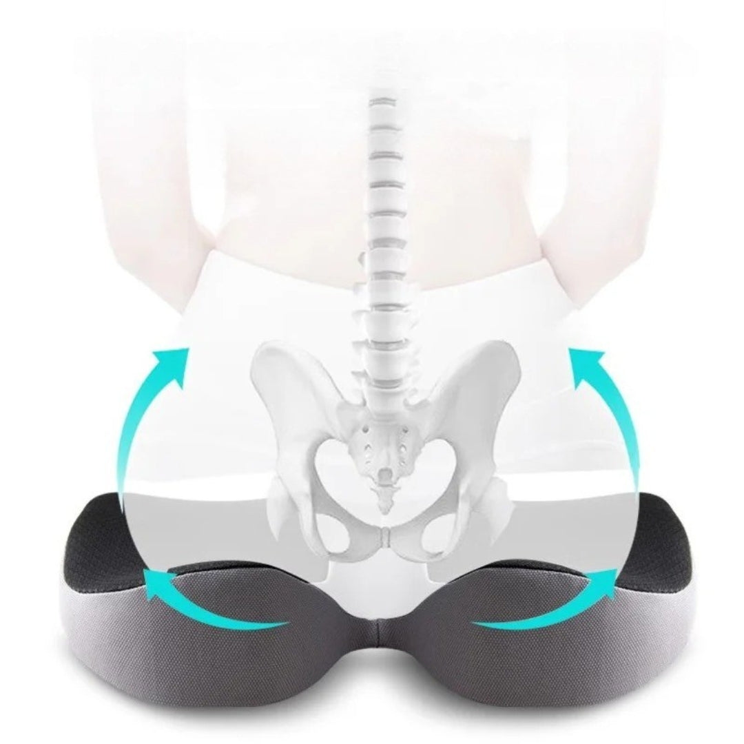 ErgoSit | Pain-relieving seat cushion for prolonged sitting