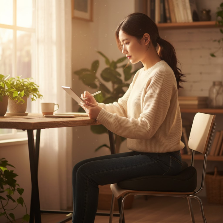 ErgoSit | Pain-relieving seat cushion for prolonged sitting