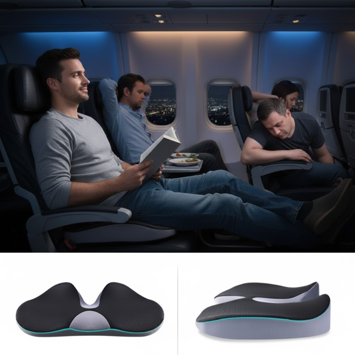 ErgoSit | Pain-relieving seat cushion for prolonged sitting