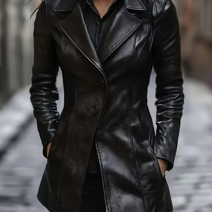 Isabelle | Elegant and Feminine Mid-Length Trench Coat