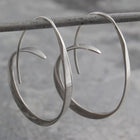 Vintage Minimalist Twisted Hoop Earrings