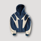 Men's Printed Zip Up Hoodie Bold Streetwear Layer