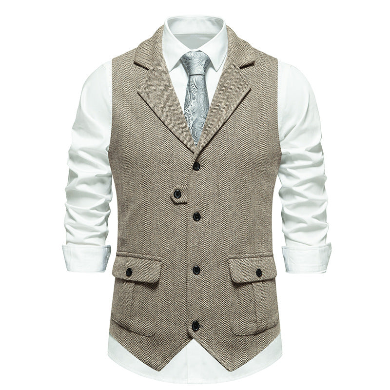 Men’s Formal Office Wedding Dress Vest