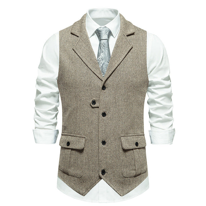 Men’s Formal Office Wedding Dress Vest
