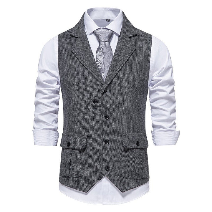 Men’s Formal Office Wedding Dress Vest